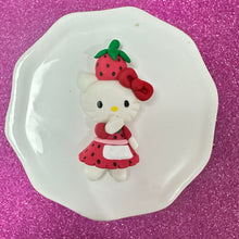 Load image into Gallery viewer, Strawberry Kitty Clay