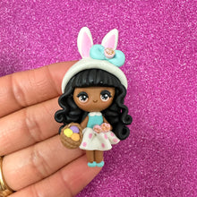 Load image into Gallery viewer, Dark skin, Easter, Bunny girl, Big Eye