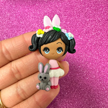 Load image into Gallery viewer, Dark skin, Easter, Bunny girl, Big Eye (Choose One)