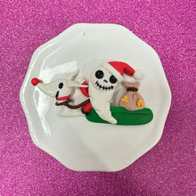 Load image into Gallery viewer, Nightmare Jack on sleigh Clay