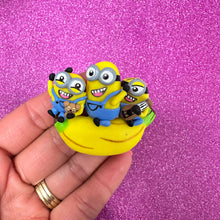 Load image into Gallery viewer, Yellow Minions, Banana clay