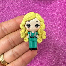Load image into Gallery viewer, TEAL Outfit Nurse Girl (Choose One) Big Eye
