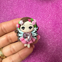 Load image into Gallery viewer, Rhinestone Butterfly Girls (Choose One) Big Eye