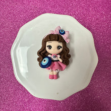 Load image into Gallery viewer, Evil Eye Girl, Big Eye clay