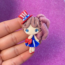 Load image into Gallery viewer, Felt Hair Liberty girls (Choose One)