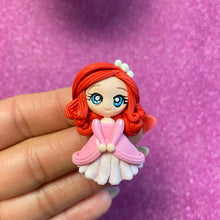 Load image into Gallery viewer, Ariel, pink or blue dress clay
