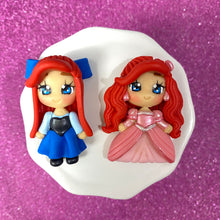 Load image into Gallery viewer, Ariel, in pink/ Blue Dress, (Choose One)
