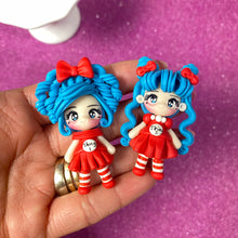 Load image into Gallery viewer, Blue Hair Thing girls SOLD AS SET