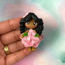 Load image into Gallery viewer, Dark Skin Pink Flower Girls (Choose One)