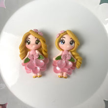 Load image into Gallery viewer, Blonde Pink Flower Girls (Choose One)
