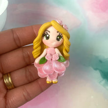 Load image into Gallery viewer, Blonde Pink Flower Girls (Choose One)