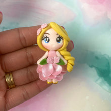 Load image into Gallery viewer, Blonde Pink Flower Girls (Choose One)