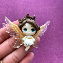 Load image into Gallery viewer, Resin wing Angels, Big eye clay