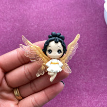Load image into Gallery viewer, Resin wing Angels, Big eye clay