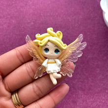 Load image into Gallery viewer, Resin wing Angels, Big eye clay