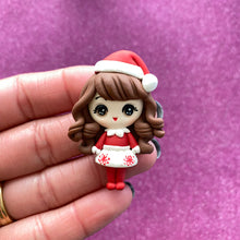 Load image into Gallery viewer, Red Elf Girl, Big eye clay (Choose One)