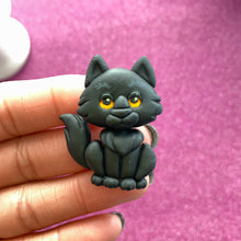 Load image into Gallery viewer, Riding Hood, Big eye clay (SOLD AS SET)