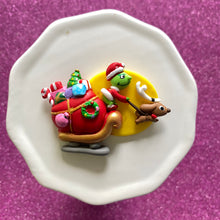 Load image into Gallery viewer, Mean one, Green grump Clay, Christmas