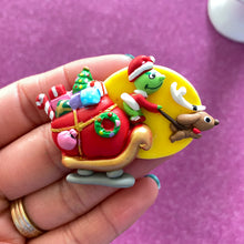 Load image into Gallery viewer, Mean one, Green grump Clay, Christmas