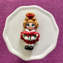 Load image into Gallery viewer, Red Cindy Clay, Christmas