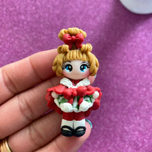 Load image into Gallery viewer, Red Cindy Clay, Christmas