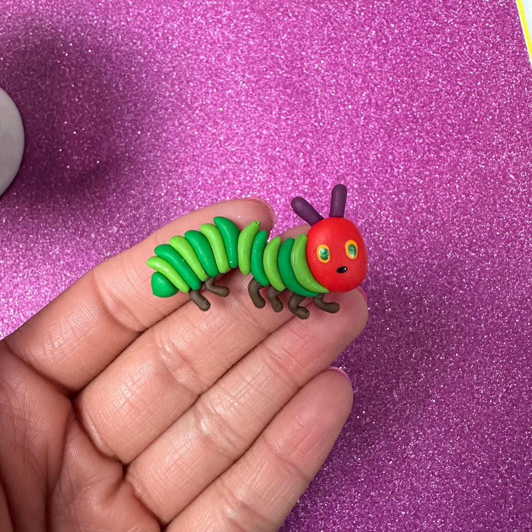 Storybook Hungry Caterpillar clay