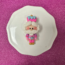 Load image into Gallery viewer, PINK Nutcracker clay