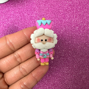 PINK Nutcracker clay