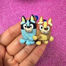 Load image into Gallery viewer, Bluey and Bingo Clay