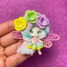 Load image into Gallery viewer, Floral crown fairy clay