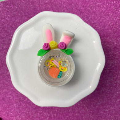 Floral Crown Bunny Shaker