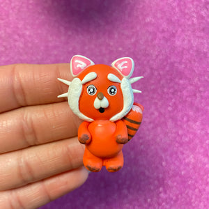 Red panda movie clay