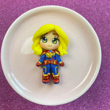 Load image into Gallery viewer, Superhero Marvel girl clay