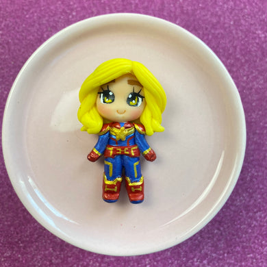 Superhero Marvel girl clay