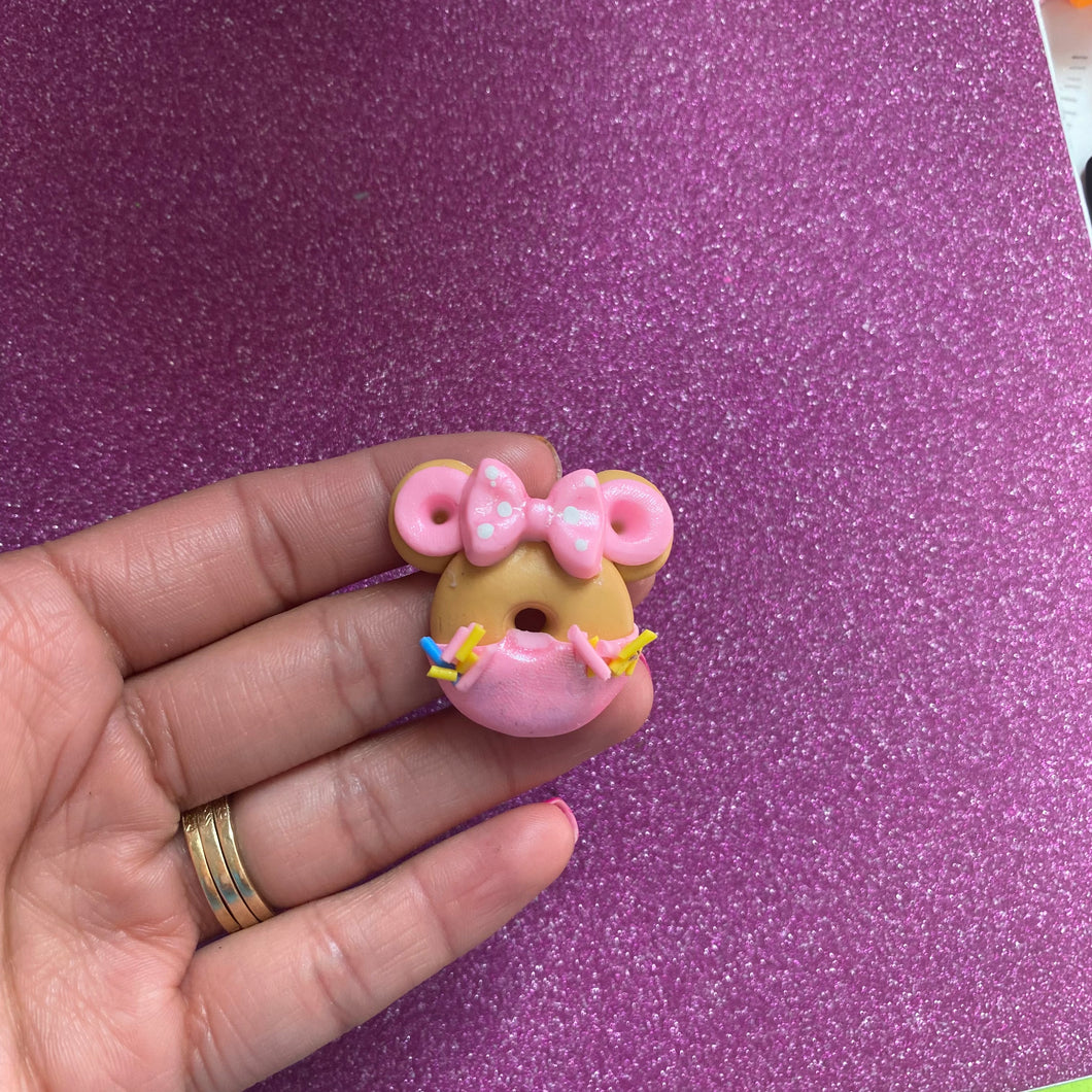 Donut mouse ears clay