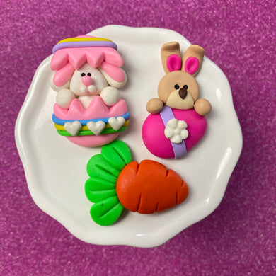 Easter bunny/ carrot Clays (Choose One)