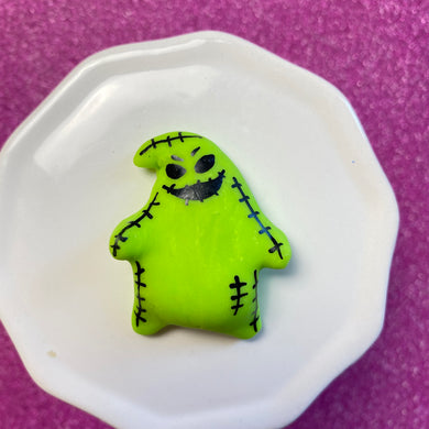 Nightmare Oggie, GLOW IN THE DARK, Halloween clay