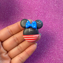 Load image into Gallery viewer, Fourth of july mouse head Clay (Choose One)