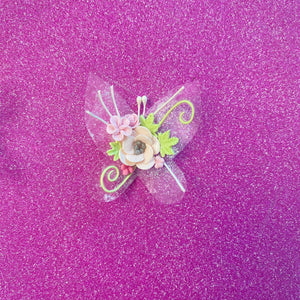 Pink  Butterfly Clay