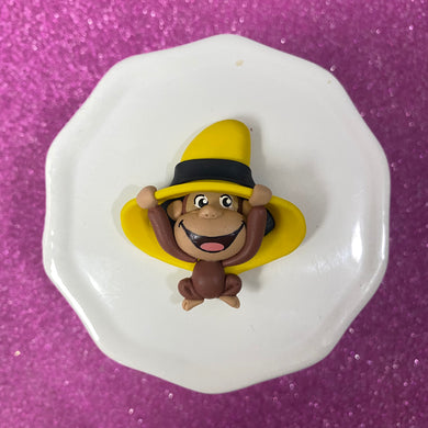 Curious monkey clay