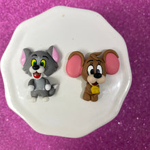 Load image into Gallery viewer, Cat and Mouse Cartoon clay (Choose One)