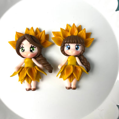 Brunette, Sunflower Girls (Choose One)