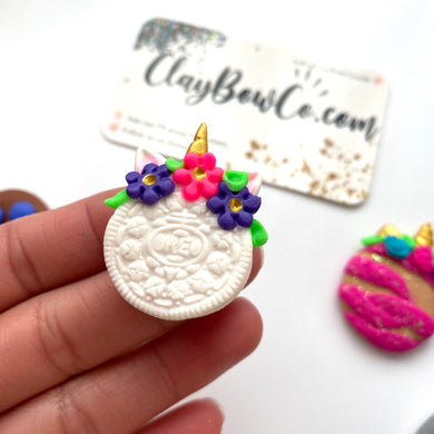 Oreo Unicorn Clay